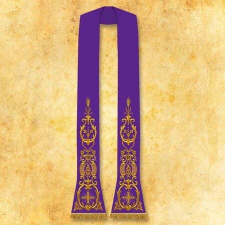 Embroidered stole "Cross"