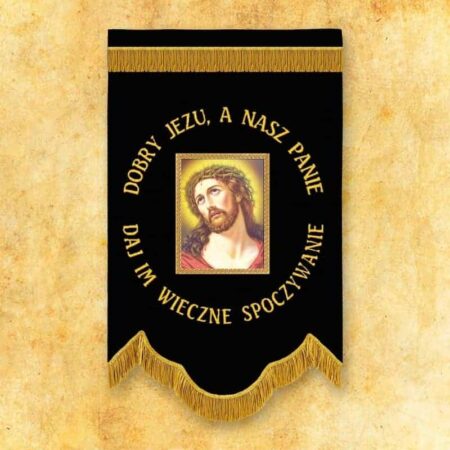 Mourning banner "Suffering Jesus"