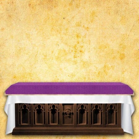 Jacquard altar cover - Purple
