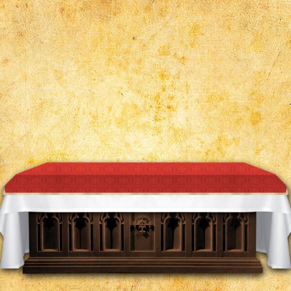 Jacquard altar cover - Red