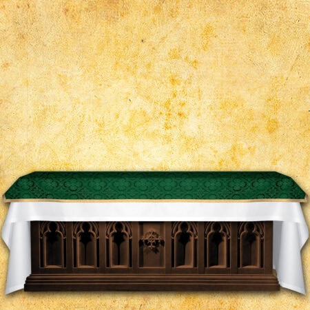 Jacquard altar cloth - Green
