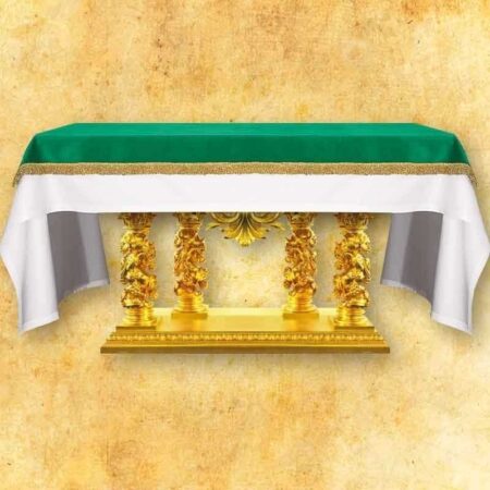 Velvet altar cloth - Green