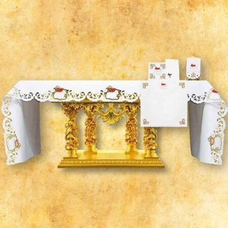 Embroidered tablecloth "Lamb" - any size