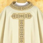 Embroidered chasuble "Mystery"