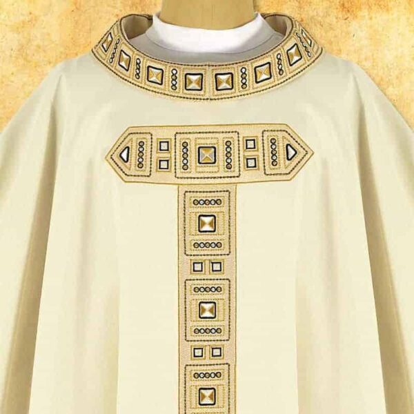 Embroidered chasuble "Mystery"