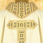 Embroidered chasuble "Mystery"
