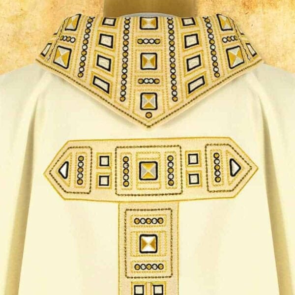 Embroidered chasuble "Mystery"