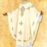 Embroidered chasuble "Mystery"