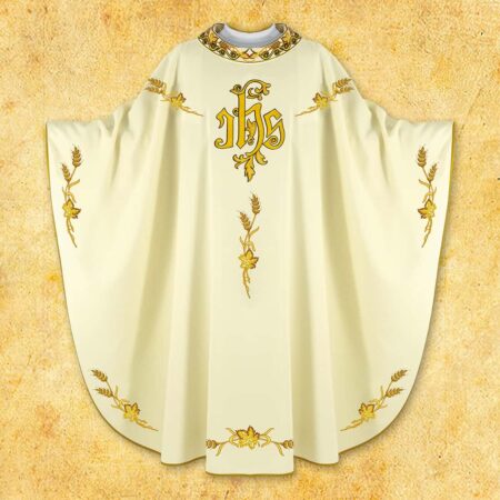 Embroidered chasuble "Parocco"