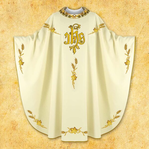 Embroidered chasuble "Parocco"