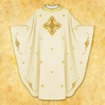 Embroidered chasuble "Vescuwo"