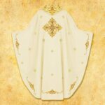 Embroidered chasuble "Vescuwo"