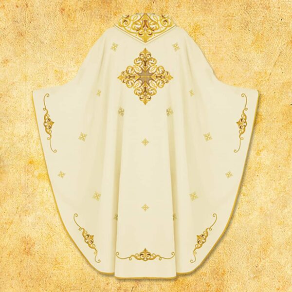 Embroidered chasuble "Vescuwo"