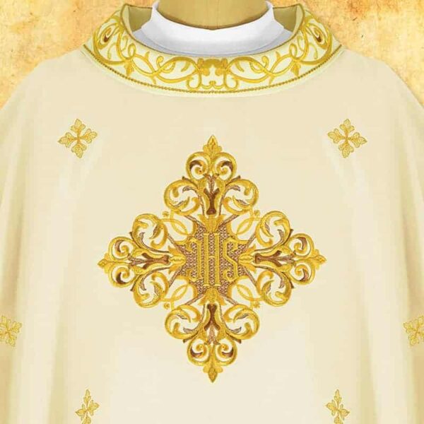 Embroidered chasuble "Parocco"