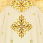 Embroidered chasuble "Vescuwo"