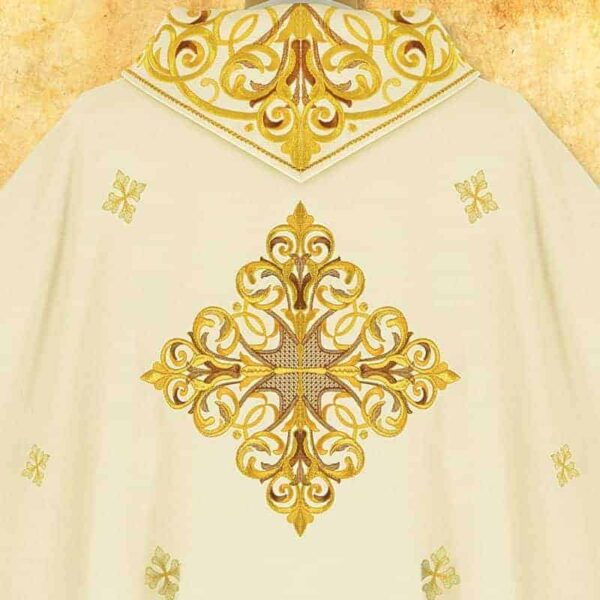 Embroidered chasuble "Vescuwo"