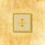 Roman embroidered chasuble "Holy Trinity"