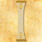 Roman embroidered chasuble "Holy Trinity"