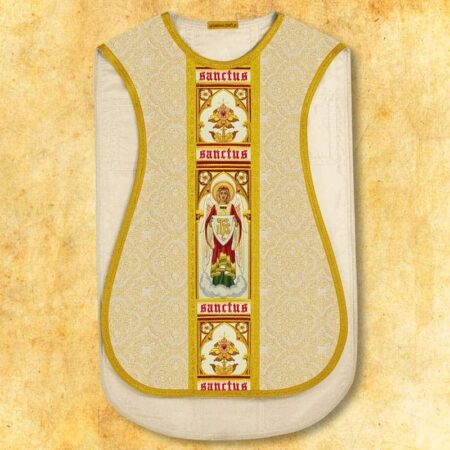 Roman embroidered chasuble "Holy Trinity"