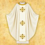 Embroidered chasuble "Deo"