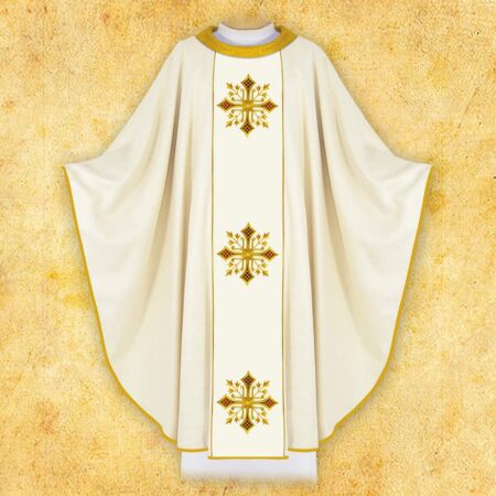 Embroidered chasuble "Deo"