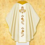 Embroidered chasuble "Santuario"