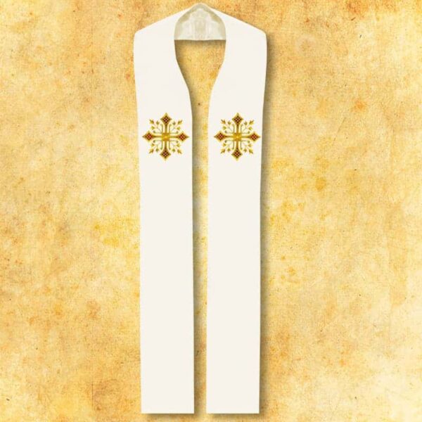 Stuła haftowana "Deo" Embroidered stole "Deo"