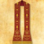 Roman embroidered stole "Sacrum"