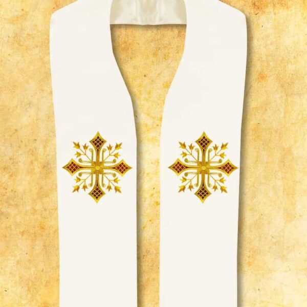 Embroidered stole "Deo"