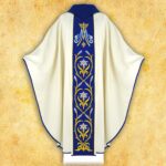 Embroidered chasuble "Basilica"