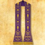 Roman embroidered stole "Sacrum"