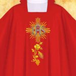 Embroidered chasuble "Dominium"