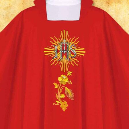 Embroidered chasuble "Dominium"