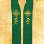 Embroidered chasuble "Dominium"