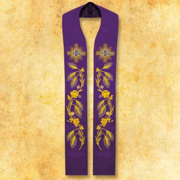 Embroidered stole "Dominium"