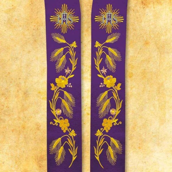 Embroidered stole "Dominium"