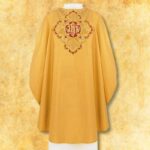 Embroidered chasuble "Vaticano"