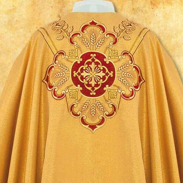 Embroidered chasuble "Vaticano"