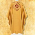 Embroidered chasuble "Vaticano"
