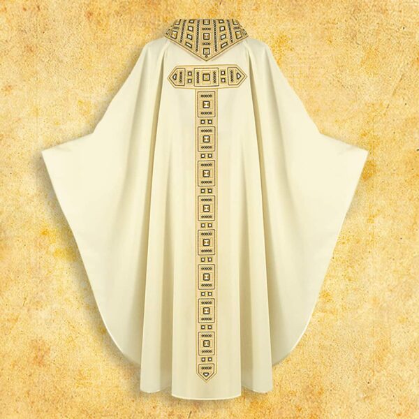 Embroidered chasuble "Mystery"
