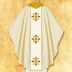 Embroidered chasuble "Deo"