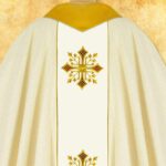 Embroidered chasuble "Deo"