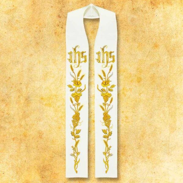 Embroidered stole "Magnificat"