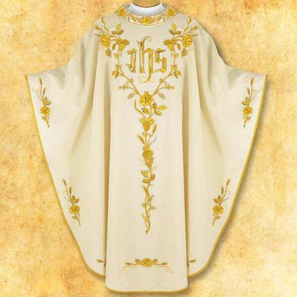 Embroidered stole "Magnificat"