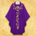 Embroidered chasuble "Dominium"