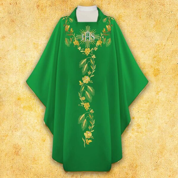 Embroidered chasuble "Dominium"