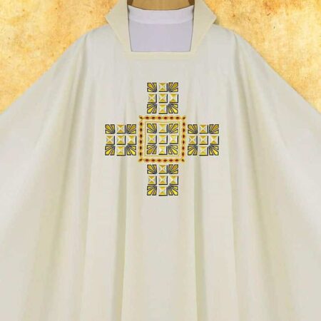Embroidered chasuble "Roma Gold"