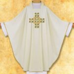 Embroidered chasuble "Roma Gold"
