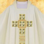 Embroidered chasuble "Roma Gold"