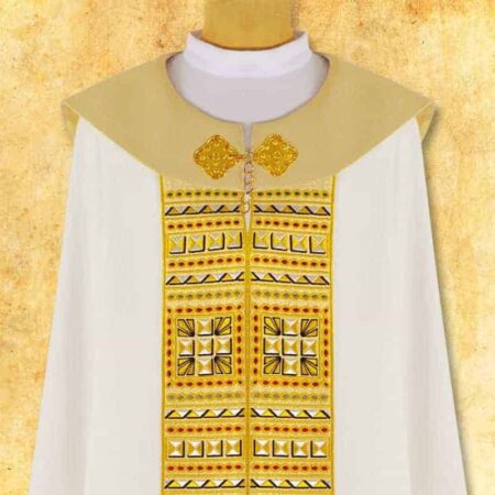 Embroidered cope "Roma Gold"
